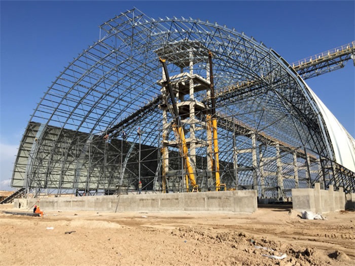 吉首煤机油桶翘工程网架